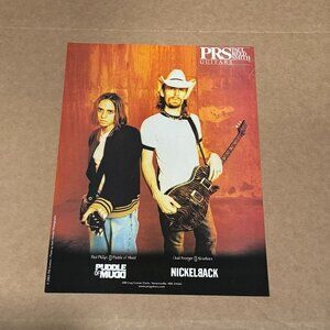 Paul Phillips & Chad Kroeger - PRS Guitars - 2002 Print Ad